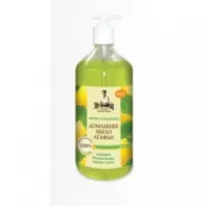 Detergent lichid vase sapunarita menta lamaie {m} 1L - SAPUNUL BUNICII AGAFIA