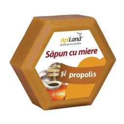 Sapun miere propolis 150g - APILAND