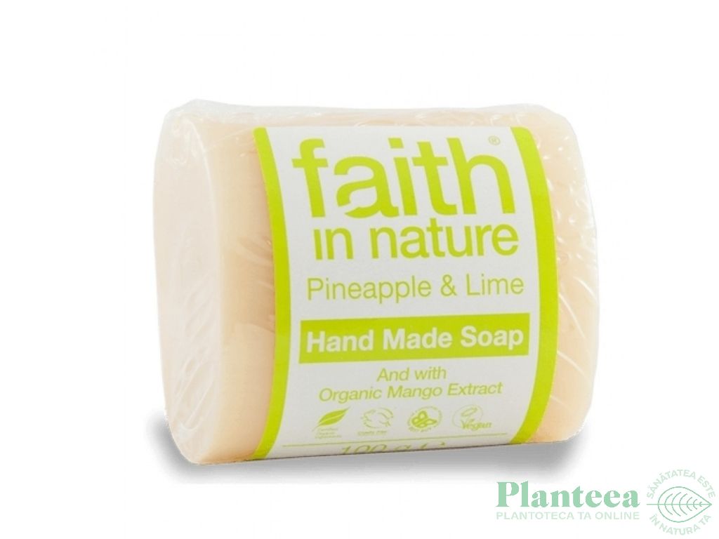 Sapun ananas lime 100g - FAITH IN NATURE