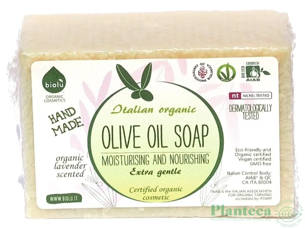 Sapun ulei masline organic 140g - BIOLU