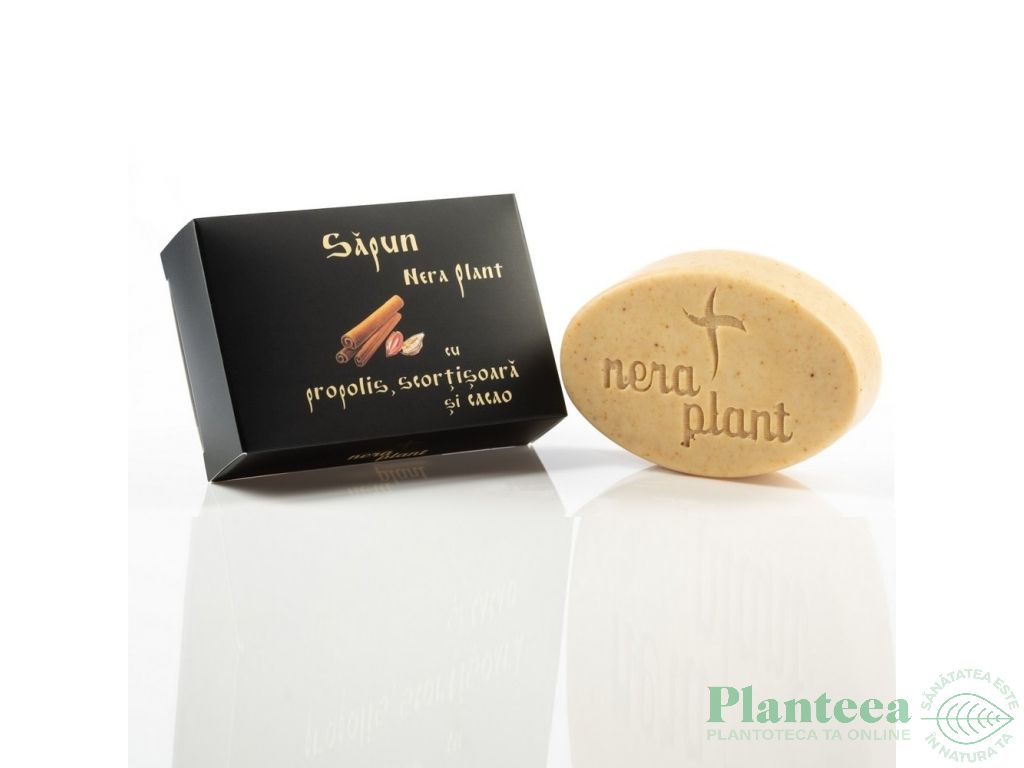 Sapun propolis scortisoara cacao 110g - NERA PLANT