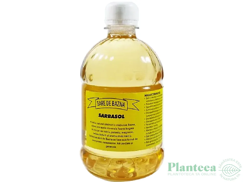 Solutie sare bazna Sarbasol 500ml - GEOTERA