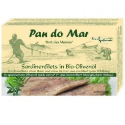 Sardine file ulei masline eco 120g - PAN DO MAR