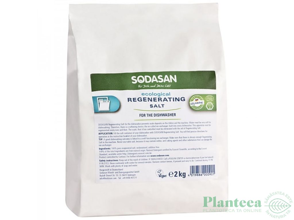 Sare regeneranta masina vase 2kg - SODASAN