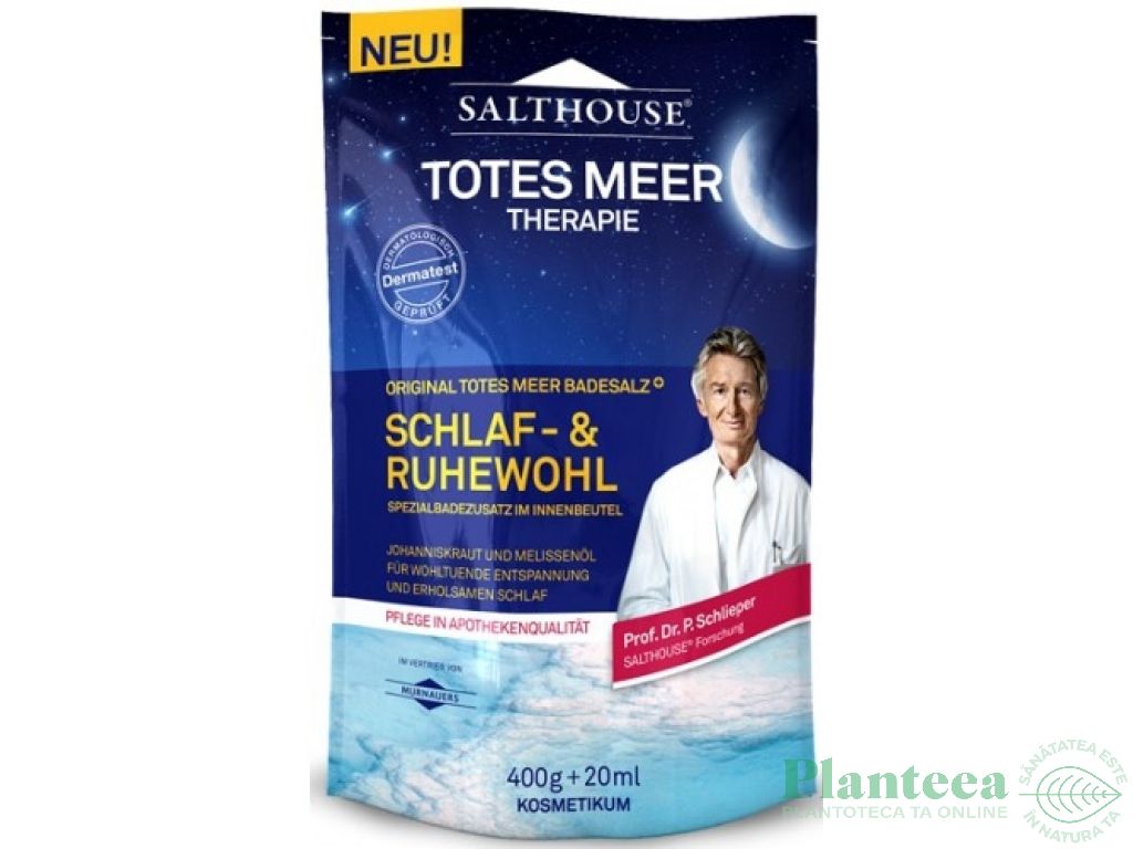 Sare baie somn linistit 400g - SALTHOUSE