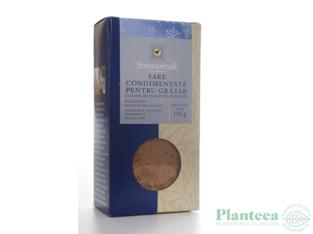 Sare condimentata pt gratar eco 100g - SONNENTOR