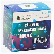 Saruri rehidratare probiotic diosmectita 24pl - REMEDIA