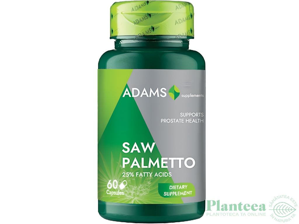 Saw palmetto 500mg 60cps - ADAMS SUPPLEMENTS