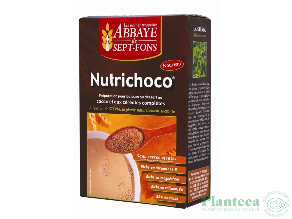 Premix desert cremos cereale cacao Nutrichoco 250g - ABBAYE