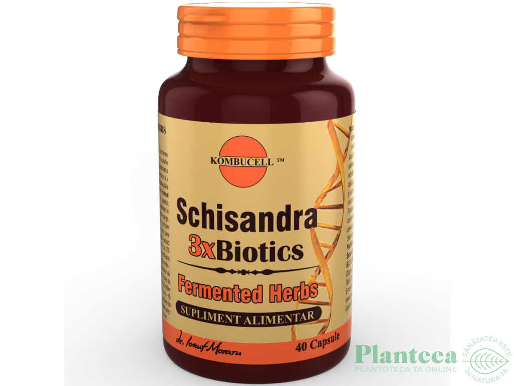 Schisandra 3xbiotics 40cps - KOMBUCELL