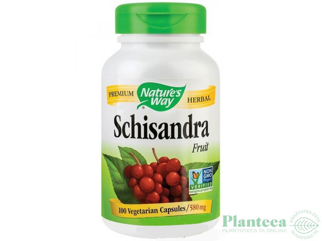 Schizandra fruit 100cps - NATURES WAY