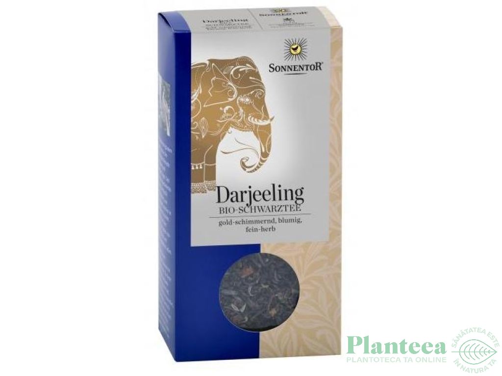 Ceai negru darjeeling eco 100g - SONNENTOR