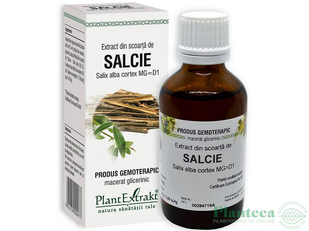 Gemoderivat salcie scoarta 50ml - PLANTEXTRAKT