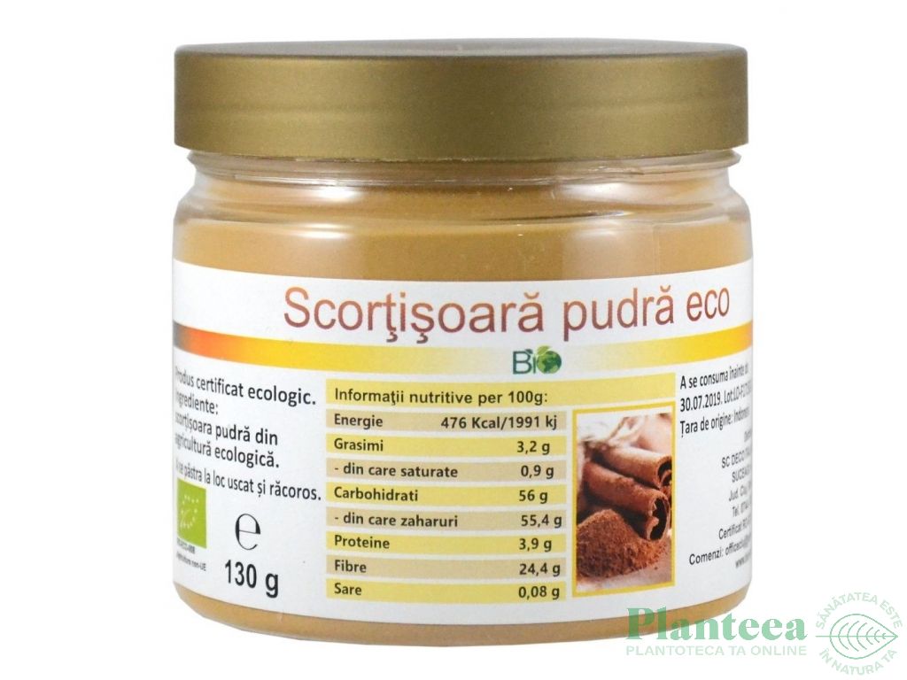 Condiment scortisoara macinata Cassia eco 130g - DECO ITALIA