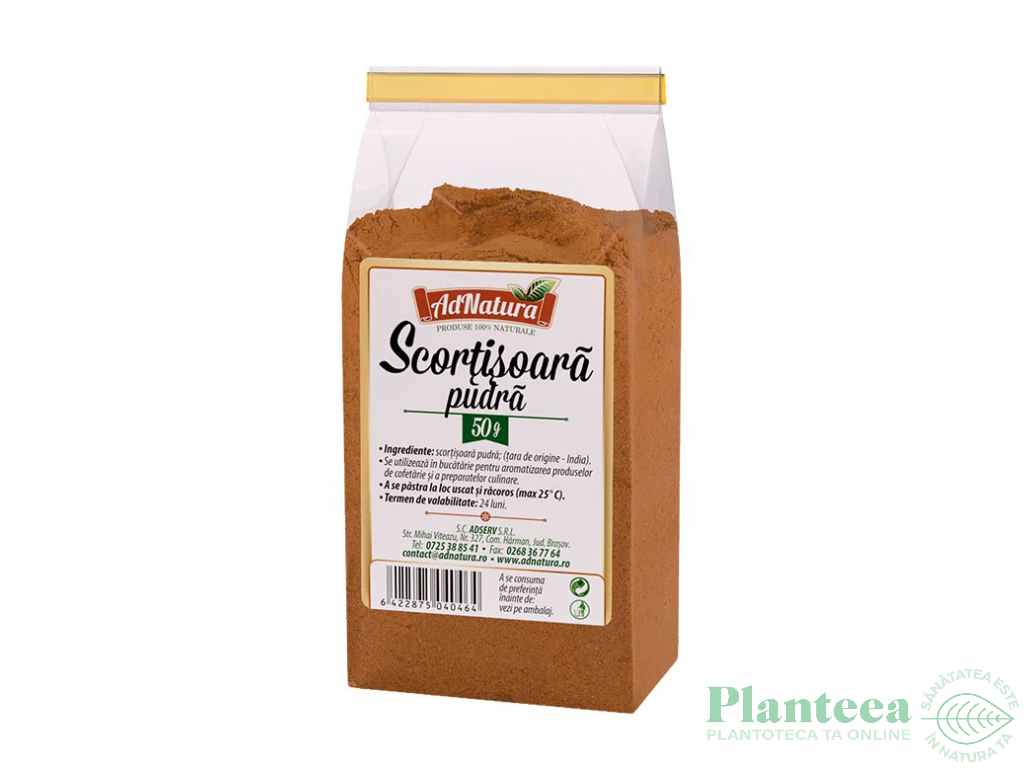 Condiment scortisoara macinata 50g - SANONATUR