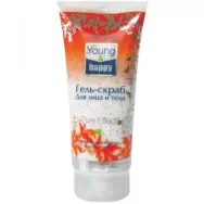 Scrub fata corp efect matifiant Young Happy 200ml - BELLE JARDIN