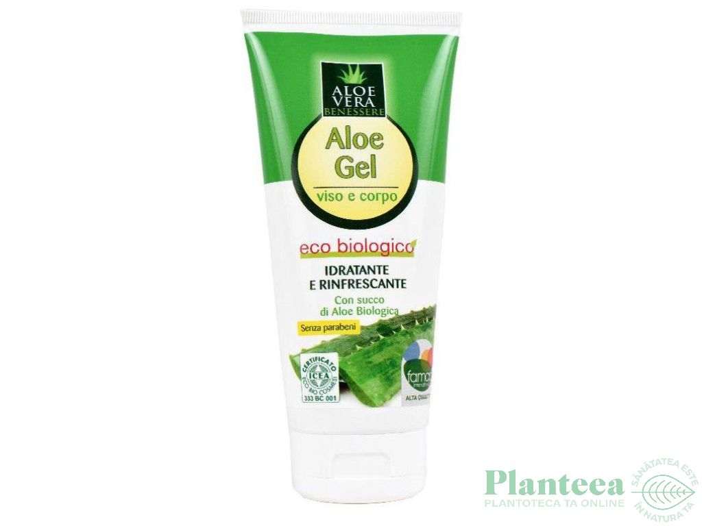 Gel fata corp aloe vera eco 200ml - BENESSERE