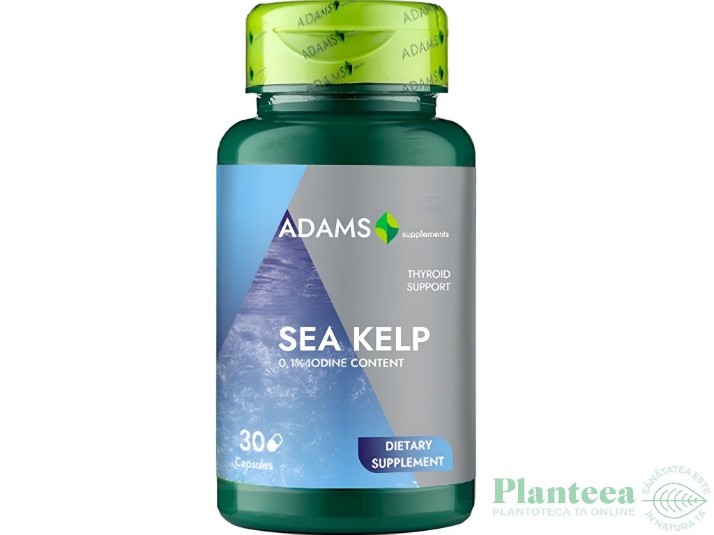 Sea kelp 600mg 30cps - ADAMS SUPPLEMENTS