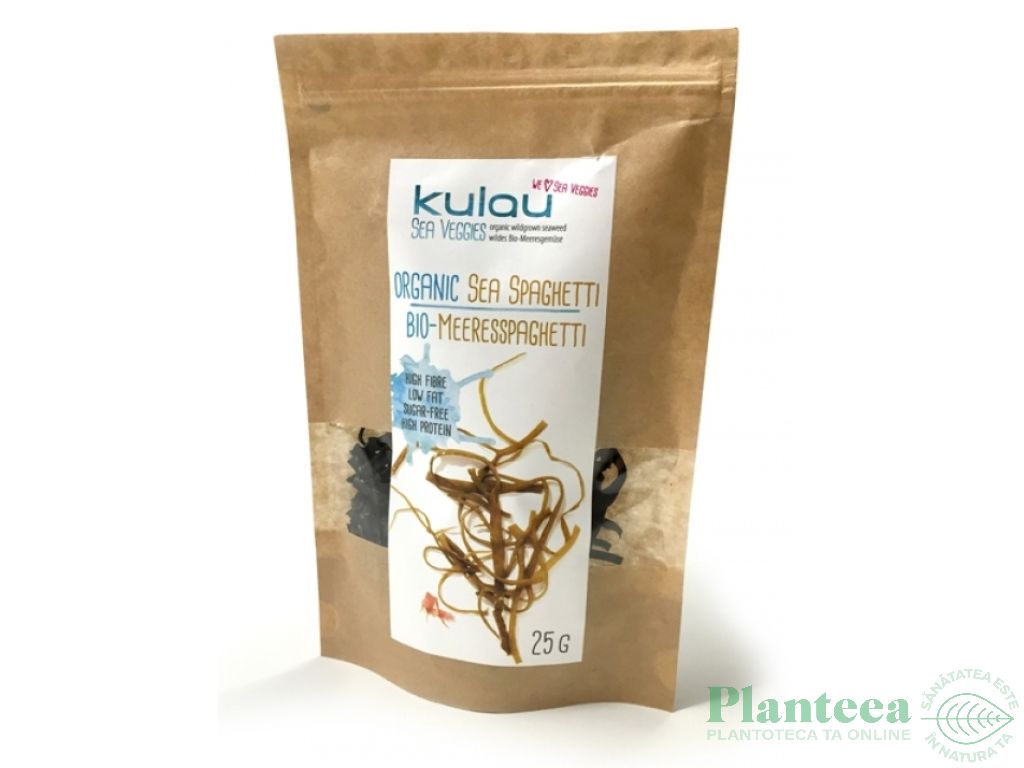 Alge marine spaghete bio 25g - KULAU