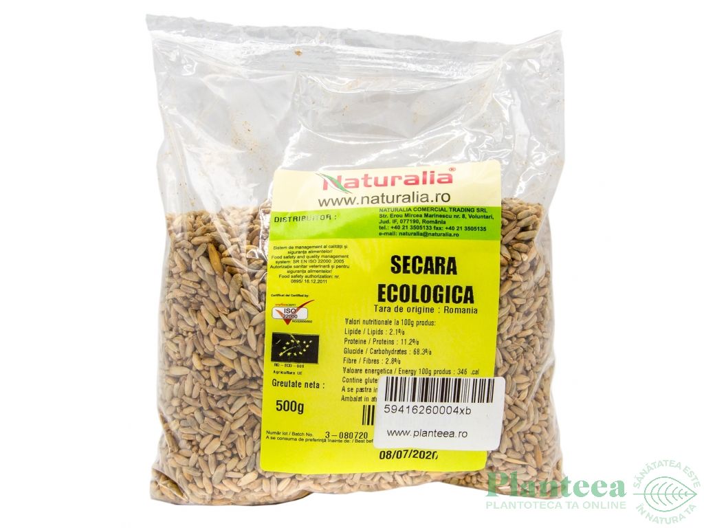 Secara boabe eco 500g - NATURALIA