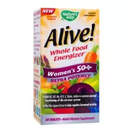 Alive multivitamine women`s 50+ ultra 30cp - NATURES WAY