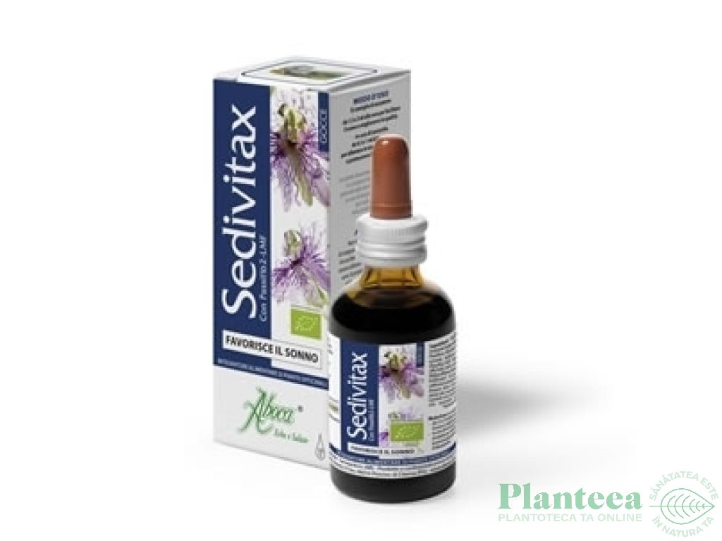 Tinctura Sedivitax favorizeaza somnul 30ml - ABOCA