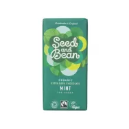 Ciocolata neagra 72% menta eco 85g - SEED&BEAN