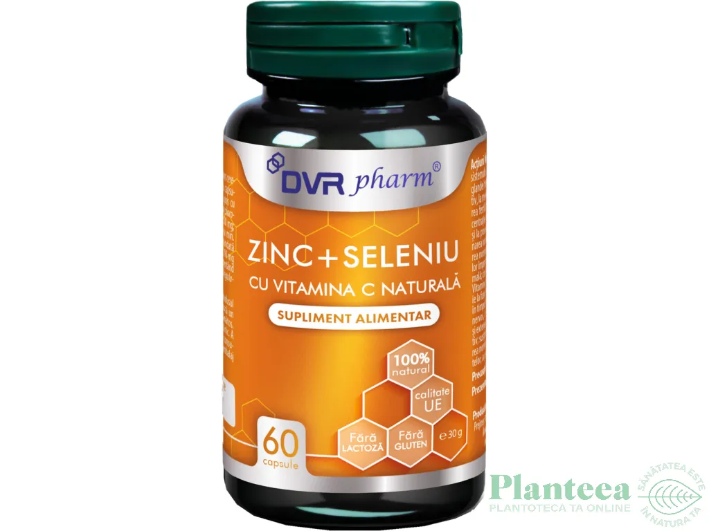 Zinc Seleniu C 60cps - DVR PHARM