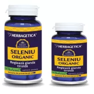 Pachet Seleniu organic 60+30cps - HERBAGETICA