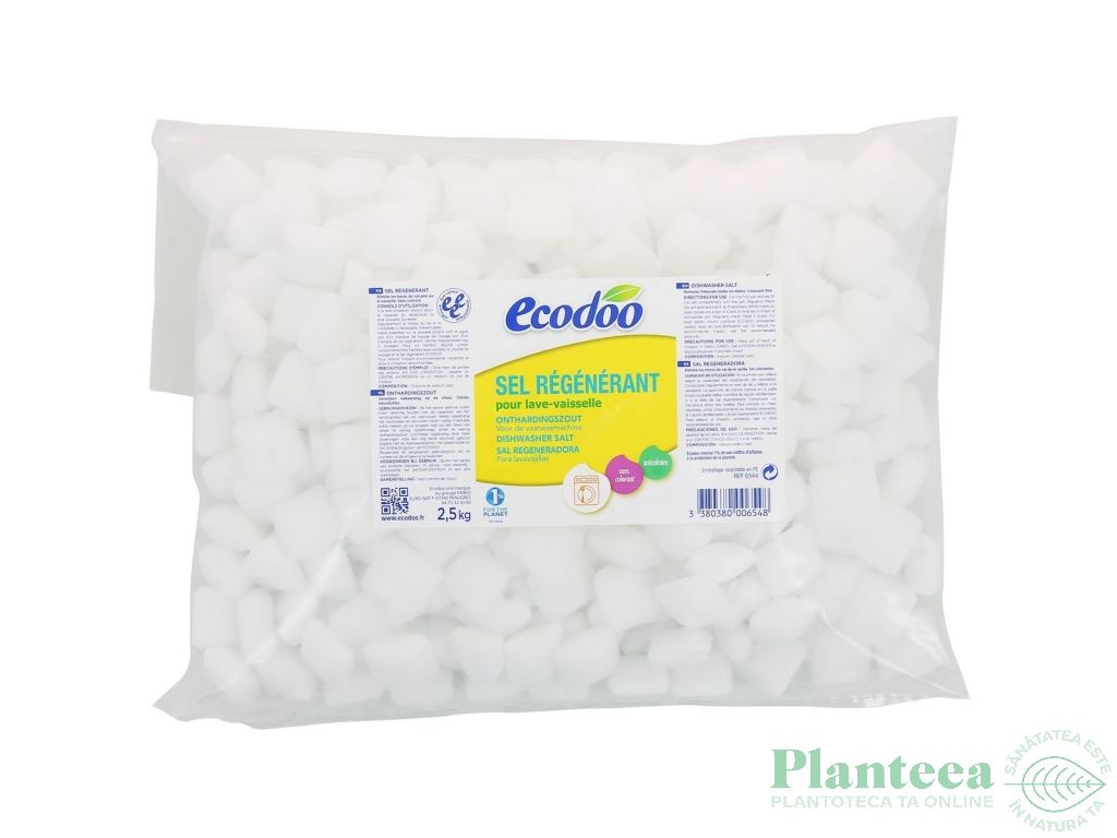 Sare regeneranta masina vase 2,5kg - ECODOO