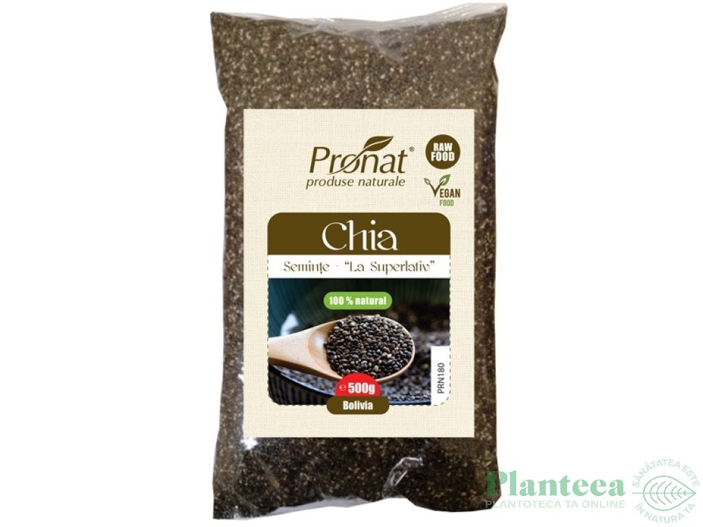 Seminte chia 500g - PRONAT