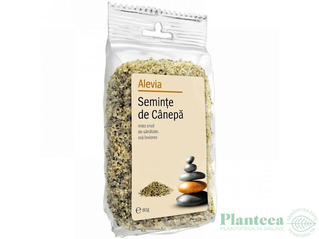 Seminte canepa decorticate 80g - ALEVIA