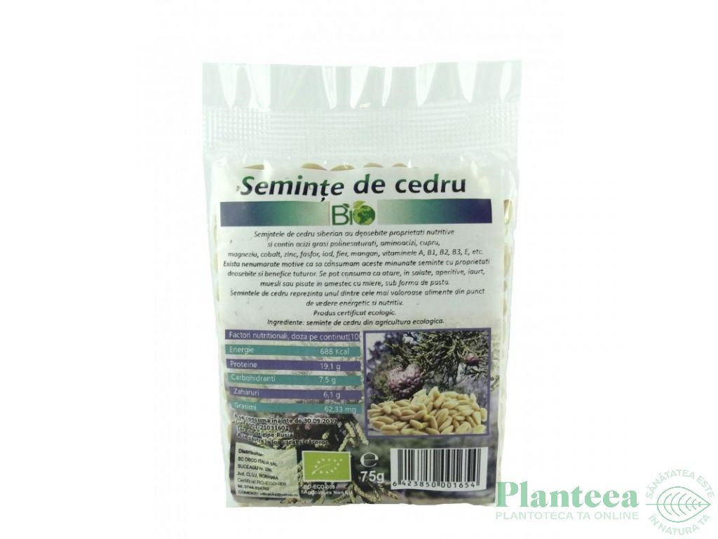 Seminte cedru eco 75g - DECO ITALIA