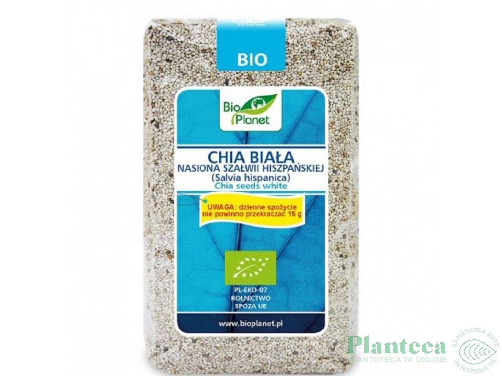 Seminte chia alba eco 400g - BIO PLANET