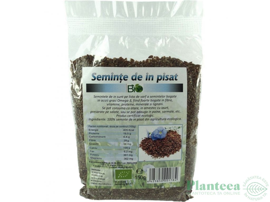 Seminte in pisat 150g - DECO ITALIA