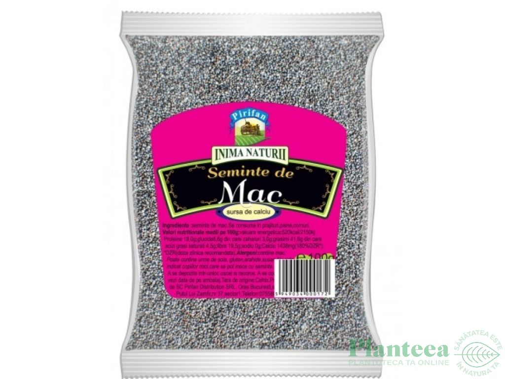 Seminte mac 100g - PIRIFAN