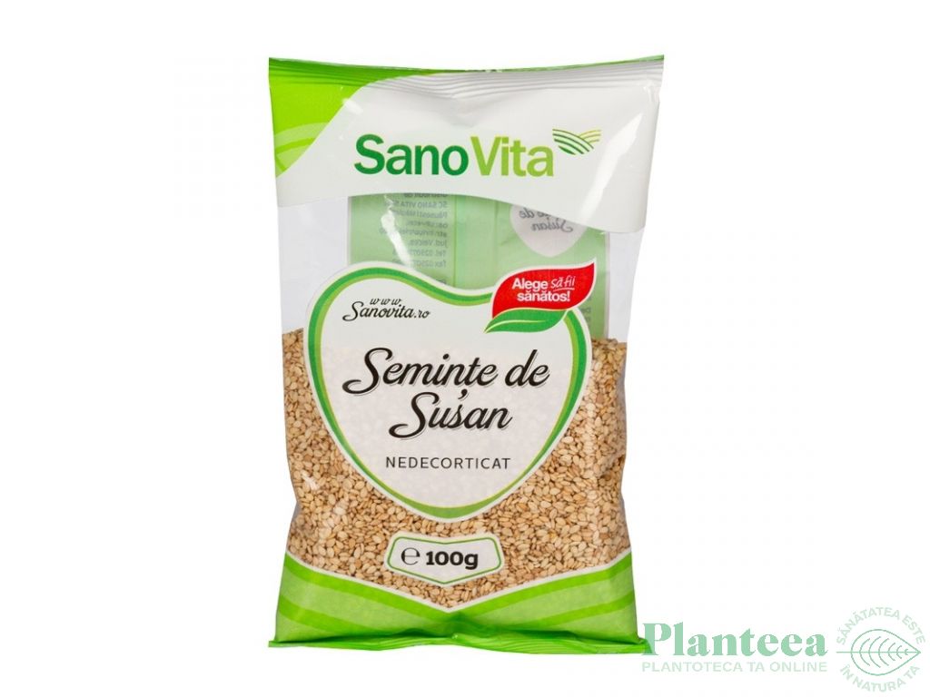 Seminte susan integral 100g - SANOVITA