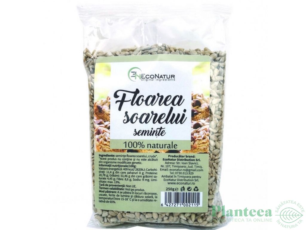 Seminte fl soarelui 250g - ECONATUR