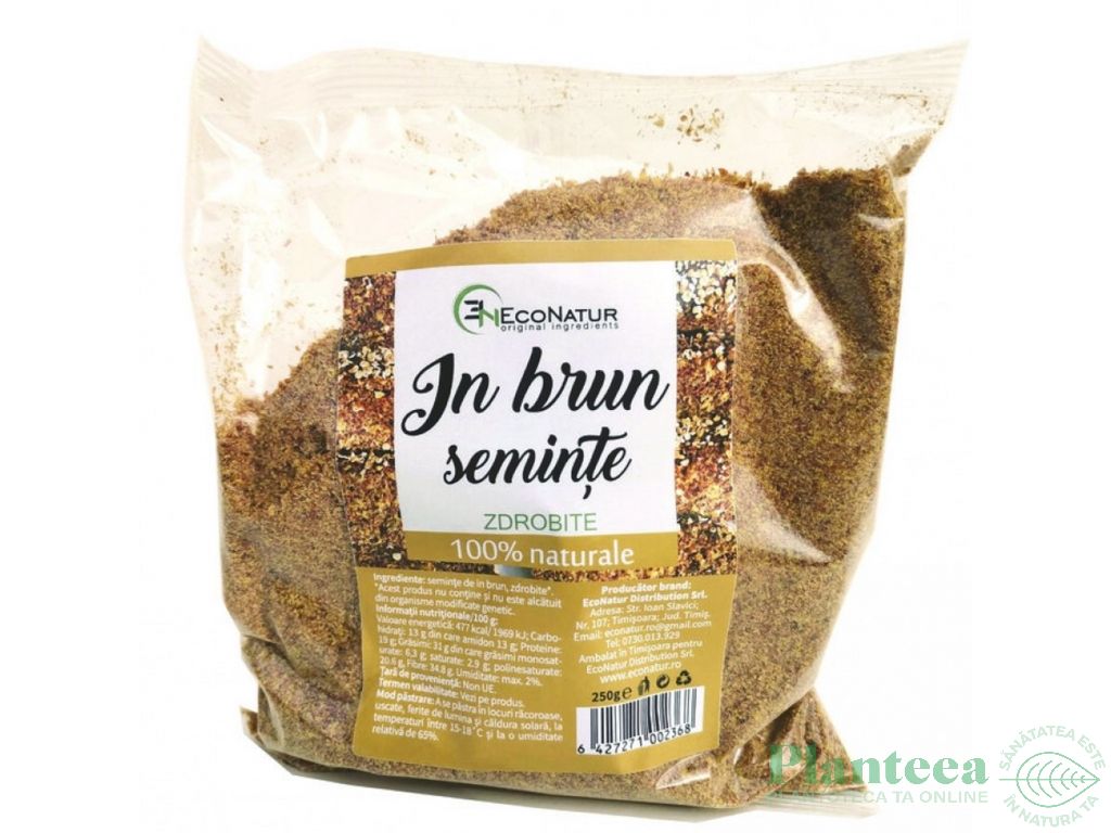 Seminte in maro zdrobite 250g - ECONATUR