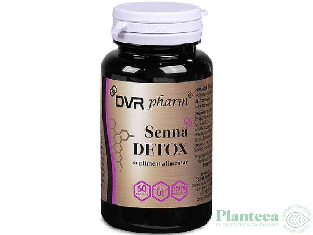 Senna Detox 60cps - DVR PHARM