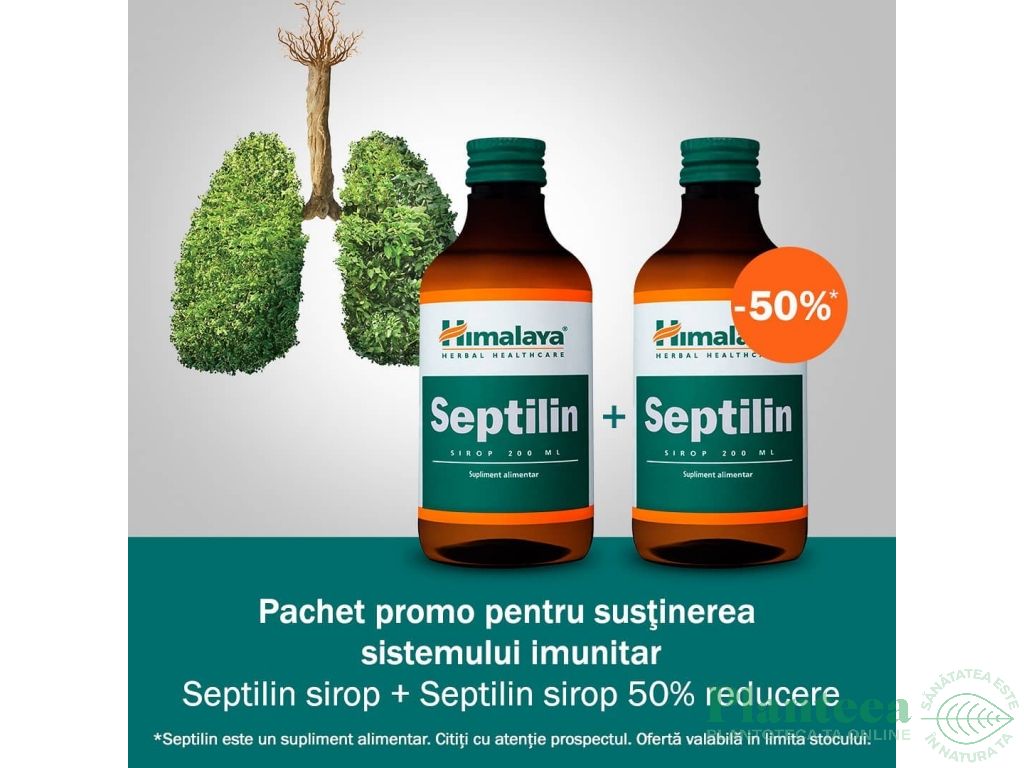 Pachet Sirop Septilin 2x200ml - HIMALAYA HERBAL