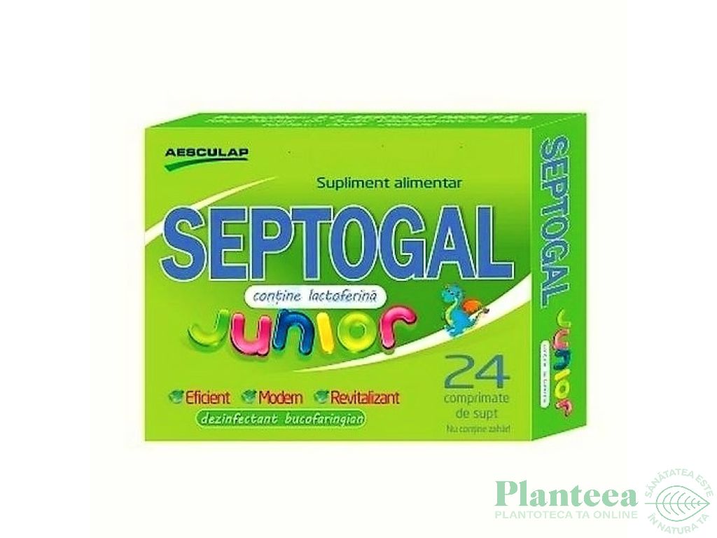 Septogal lactoferina junior 24cp - AESCULAP