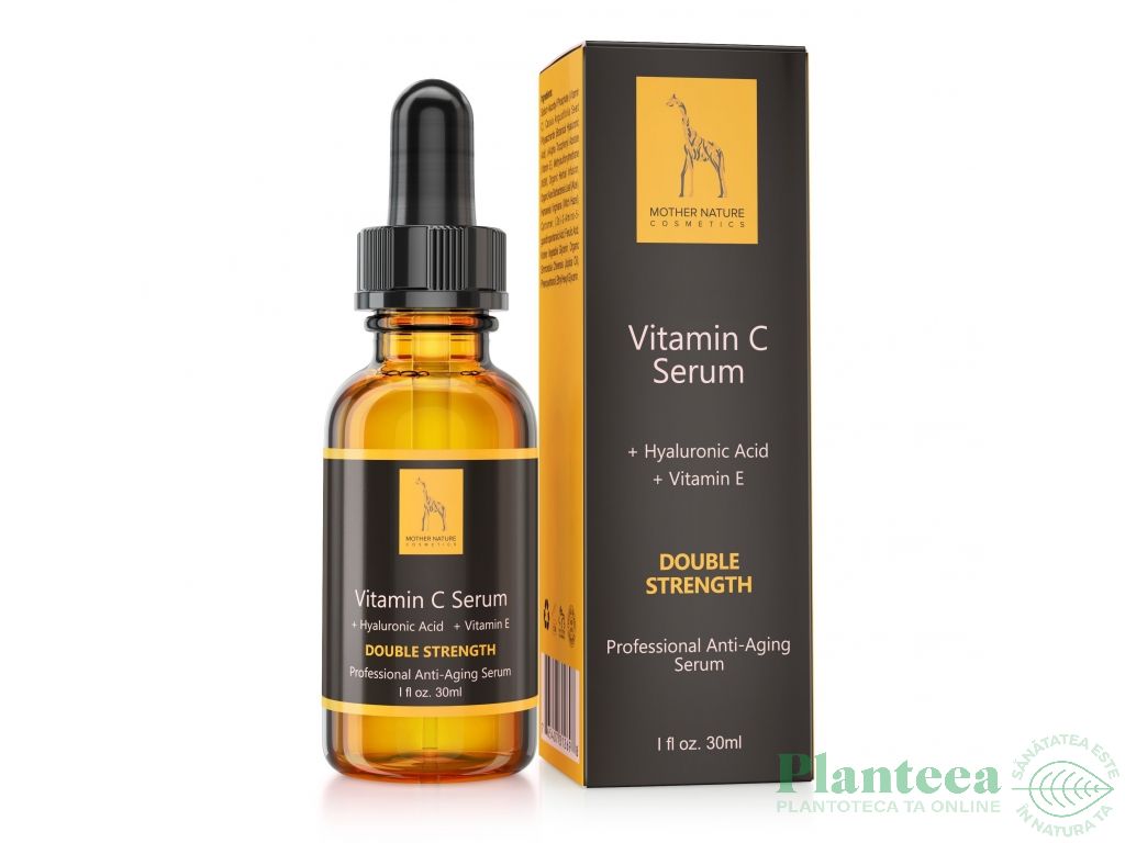 Ser facial vitamina C 30ml - MOTHER NATURE COSMETICS