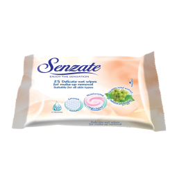 Servetele umede demachiante vitamina E 20b - SENZATE