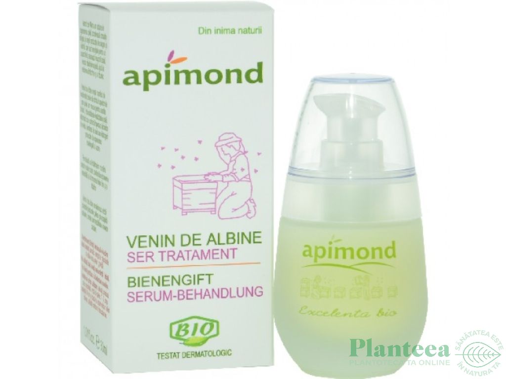 Ser facial tratament venin albine bio 30ml - APIMOND