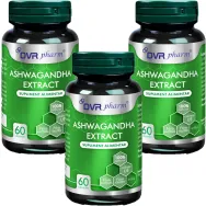 Set Ashwagandha extract 3x60cps - DVR PHARM