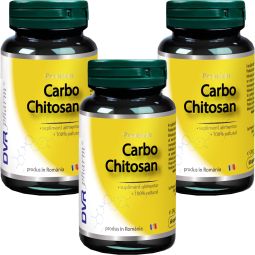 Set Carbo chitosan 3x60cps - DVR PHARM