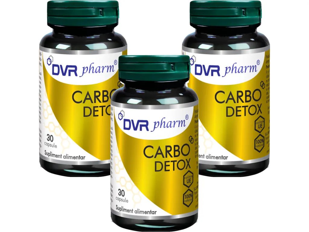 Set CarboDetox 3x30cps - DVR PHARM