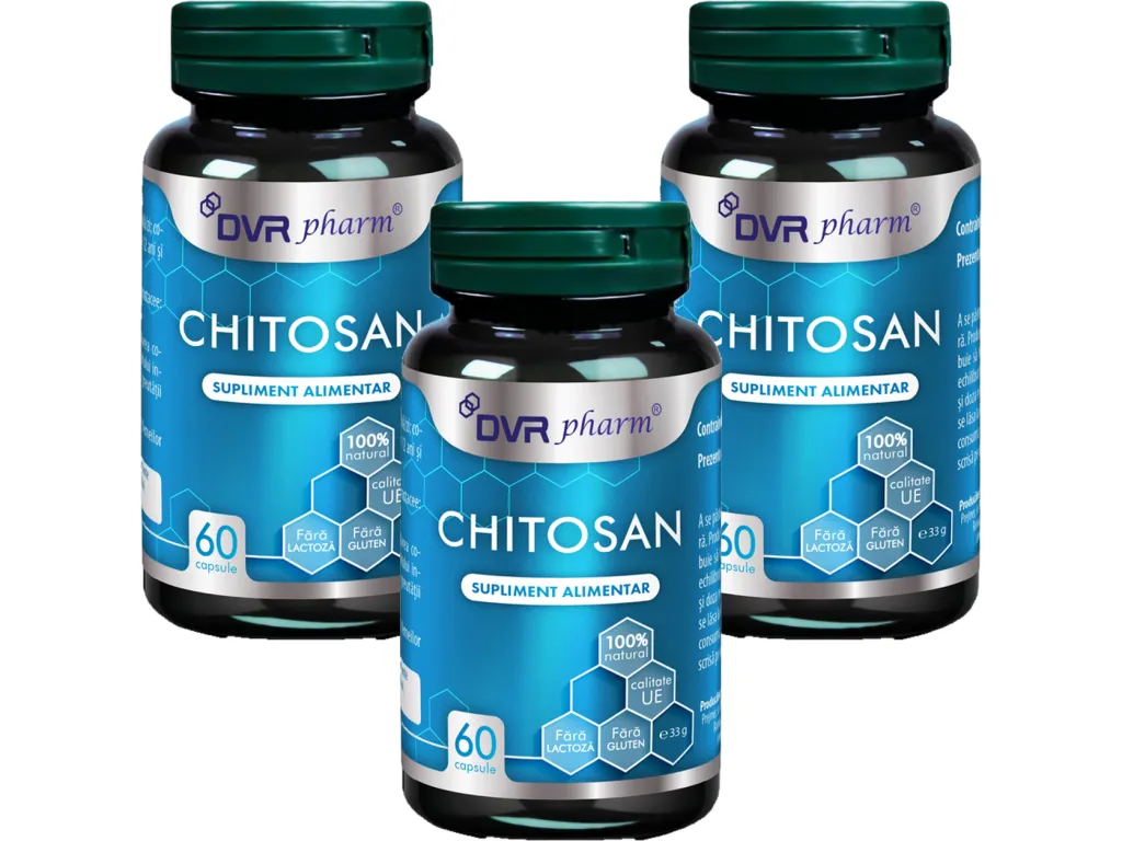 Set Chitosan 3x60cps - DVR PHARM