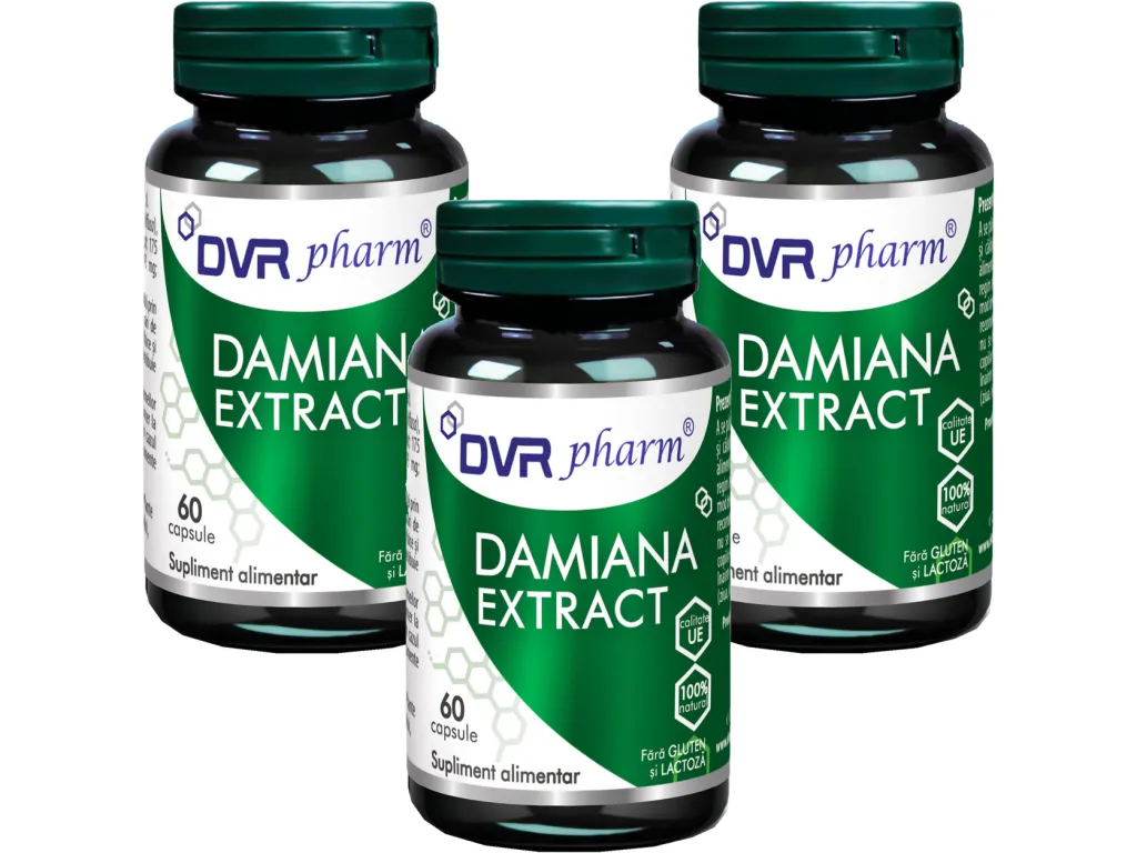 Set Damiana 3x60cps - DVR PHARM